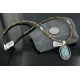 Handmade Certified Authentic Navajo .925 Sterling Silver Natural Turquoise Native American Necklace 390680690071