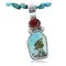 Handmade Certified Authentic Navajo .925 Sterling Silver Natural Turquoise Native American Necklace 390683045015
