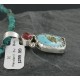 Handmade Certified Authentic Navajo .925 Sterling Silver Natural Turquoise Native American Necklace 390683045015