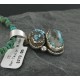 Handmade Certified Authentic Navajo .925 Sterling Silver Natural Turquoise Native American Necklace 390713343678