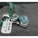 Handmade Certified Authentic Navajo .925 Sterling Silver Natural Turquoise Native American Necklace 390713696185