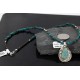 Handmade Certified Authentic Navajo .925 Sterling Silver Natural Turquoise Native American Necklace 390726644212