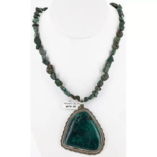 Handmade Certified Authentic Navajo .925 Sterling Silver Natural Turquoise Native American Necklace 390751538897 Handmade Certified Authentic Navajo .925 Sterling Silver Natural Turquoise Native American Necklace 390751538897
