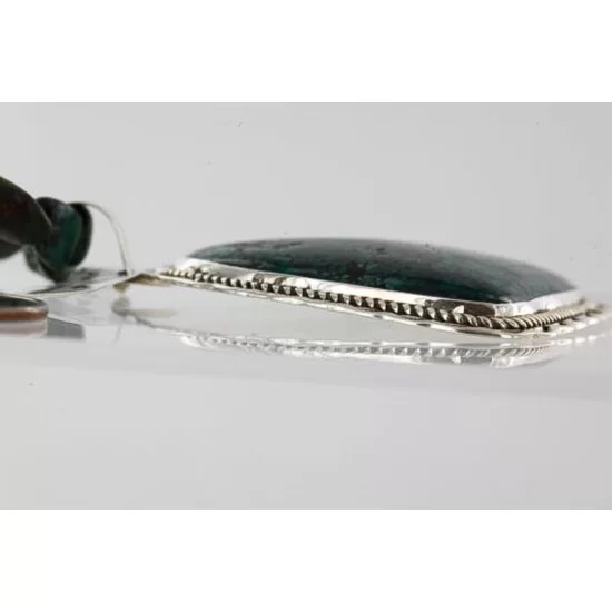 Handmade Certified Authentic Navajo .925 Sterling Silver Natural Turquoise Native American Necklace 390751538897 Handmade Certified Authentic Navajo .925 Sterling Silver Natural Turquoise Native American Necklace 390751538897