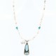 Handmade Certified Authentic Navajo .925 Sterling Silver Natural Turquoise Native American Necklace 390761099312 Handmade Certified Authentic Navajo .925 Sterling Silver Natural Turquoise Native American Necklace 390761099312
