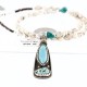 Handmade Certified Authentic Navajo .925 Sterling Silver Natural Turquoise Native American Necklace 390761099312 Handmade Certified Authentic Navajo .925 Sterling Silver Natural Turquoise Native American Necklace 390761099312