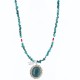 Handmade Certified Authentic Navajo .925 Sterling Silver Natural Turquoise Native American Necklace 390764158918 Handmade Certified Authentic Navajo .925 Sterling Silver Natural Turquoise Native American Necklace 390764158918