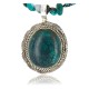 Handmade Certified Authentic Navajo .925 Sterling Silver Natural Turquoise Native American Necklace 390764158918