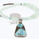 Handmade Certified Authentic Navajo .925 Sterling Silver Natural Turquoise Native American Necklace 390764506327