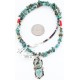 Handmade Certified Authentic Navajo .925 Sterling Silver Natural Turquoise Native American Necklace 390794198579