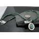 Handmade Certified Authentic Navajo .925 Sterling Silver Natural Turquoise Native American Necklace & Pendant 370947399987