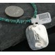 Handmade Certified Authentic Navajo .925 Sterling Silver Natural Turquoise Native American Necklace & Pendant 390664599301