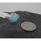 Handmade Certified Authentic Navajo .925 Sterling Silver Natural Turquoise Native American Ring  370955181756