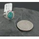 Handmade Certified Authentic Navajo .925 Sterling Silver Natural Turquoise Native American Ring 370958440836 Handmade Certified Authentic Navajo .925 Sterling Silver Natural Turquoise Native American Ring 370958440836