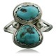 Handmade Certified Authentic Navajo .925 Sterling Silver Natural Turquoise Native American Ring 390735954686 Handmade Certified Authentic Navajo .925 Sterling Silver Natural Turquoise Native American Ring 390735954686
