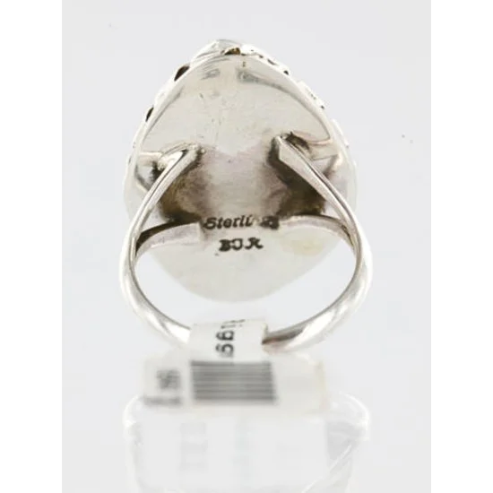 Handmade Certified Authentic Navajo .925 Sterling Silver Natural Turquoise Native American Ring 390751303962 Handmade Certified Authentic Navajo .925 Sterling Silver Natural Turquoise Native American Ring 390751303962
