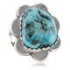 Handmade Certified Authentic Navajo .925 Sterling Silver Natural Turquoise Native American Ring  390762335897
