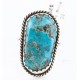 Handmade Certified Authentic Navajo .925 Sterling Silver Natural Turquoise Native American Ring 390786354436 Handmade Certified Authentic Navajo .925 Sterling Silver Natural Turquoise Native American Ring 390786354436