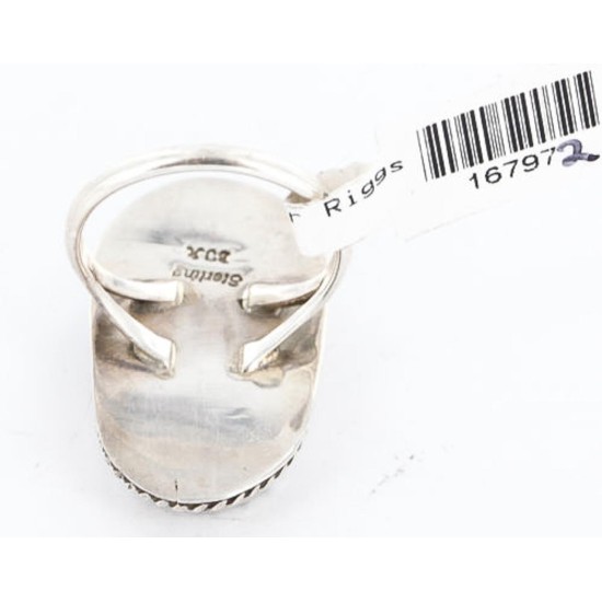 Handmade Certified Authentic Navajo .925 Sterling Silver Natural Turquoise Native American Ring 390786354436 Handmade Certified Authentic Navajo .925 Sterling Silver Natural Turquoise Native American Ring 390786354436
