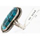 Handmade Certified Authentic Navajo .925 Sterling Silver Natural Turquoise Native American Ring  390804330539
