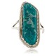 Handmade Certified Authentic Navajo .925 Sterling Silver Natural Turquoise Native American Ring  390837176495