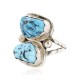 Handmade Certified Authentic Navajo .925 Sterling Silver Natural Turquoise Native American Ring 390844158382 Handmade Certified Authentic Navajo .925 Sterling Silver Natural Turquoise Native American Ring 390844158382