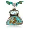Handmade Certified Authentic Navajo .925 Sterling Silver NaturalONE Mountain Turquoise Native American Necklace 390764939668