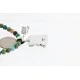HANDMADE Certified Authentic Navajo .925 Sterling Silver PURPLE Spiny and Turquoise Native American Necklace 371102813002