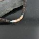 Handmade Certified Authentic Navajo .925 Sterling Silver Spiny Oyster, Turquoise and Graduated Heishi Native American Necklace 390685031086