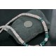 Handmade Certified Authentic Navajo .925 Sterling Silver Spiny Oyster, Turquoise and Graduated Heishi Native American Necklace 390688314868 Handmade Certified Authentic Navajo .925 Sterling Silver Spiny Oyster, Turquoise and Graduated Heishi Native American Necklace 390688314868