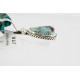 Handmade Certified Authentic Navajo .925 Sterling Silver Turquoise and Agate Native American Necklace & Pendant 390784634158