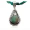 Handmade Certified Authentic Navajo .925 Sterling Silver  Turquoise Native American Necklace 370838744995
