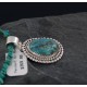 Handmade Certified Authentic Navajo .925 Sterling Silver Turquoise Native American Necklace 370889391424