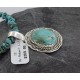 Handmade Certified Authentic Navajo .925 Sterling Silver Turquoise Native American Necklace 370900486950