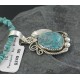 Handmade Certified Authentic Navajo .925 Sterling Silver Turquoise Native American Necklace 370906043261