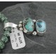 Handmade Certified Authentic Navajo .925 Sterling Silver Turquoise Native American Necklace 370910273613