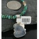 Handmade Certified Authentic Navajo .925 Sterling Silver Turquoise Native American Necklace 370930063845