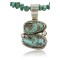 Handmade Certified Authentic Navajo .925 Sterling Silver Turquoise Native American Necklace 370930063845