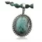 Handmade Certified Authentic Navajo .925 Sterling Silver Turquoise Native American Necklace 370970531451