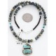 Handmade Certified Authentic Navajo .925 Sterling Silver Turquoise Native American Necklace 371029409820 Handmade Certified Authentic Navajo .925 Sterling Silver Turquoise Native American Necklace 371029409820