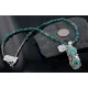Handmade Certified Authentic Navajo .925 Sterling Silver Turquoise Native American Necklace 390653416620 Handmade Certified Authentic Navajo .925 Sterling Silver Turquoise Native American Necklace 390653416620