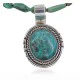 Handmade Certified Authentic Navajo .925 Sterling Silver Turquoise Native American Necklace 390654582187 Handmade Certified Authentic Navajo .925 Sterling Silver Turquoise Native American Necklace 390654582187