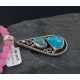Handmade Certified Authentic Navajo .925 Sterling Silver Turquoise Native American Necklace 390654599448 Handmade Certified Authentic Navajo .925 Sterling Silver Turquoise Native American Necklace 390654599448