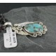 Handmade Certified Authentic Navajo .925 Sterling Silver Turquoise Native American Necklace 390670769019