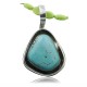 Handmade Certified Authentic Navajo .925 Sterling Silver Turquoise Native American Necklace 390731980759 Handmade Certified Authentic Navajo .925 Sterling Silver Turquoise Native American Necklace 390731980759