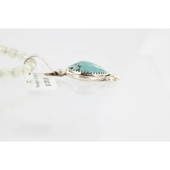 Handmade Certified Authentic Navajo .925 Sterling Silver Turquoise Native American Necklace 390785612604 Handmade Certified Authentic Navajo .925 Sterling Silver Turquoise Native American Necklace 390785612604