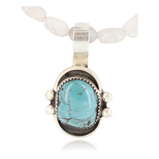 Handmade Certified Authentic Navajo .925 Sterling Silver Turquoise Native American Necklace 390786340866 Handmade Certified Authentic Navajo .925 Sterling Silver Turquoise Native American Necklace 390786340866
