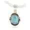 Handmade Certified Authentic Navajo .925 Sterling Silver Turquoise Native American Necklace 390786340866