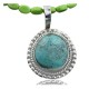Handmade Certified Authentic Navajo .925 Sterling Silver Turquoise Native American Necklace & Pendant 370972303256