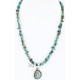 Handmade Certified Authentic Navajo .925 Sterling Silver Turquoise Native American Necklace & Pendant 371017514522